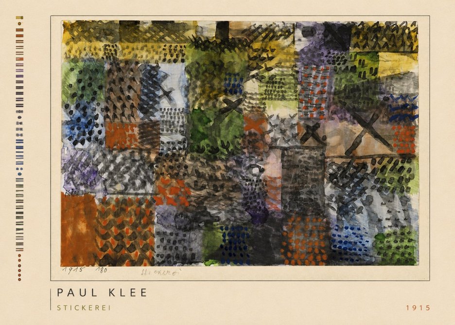 Paul Klee Stickerei No2 - Poszter