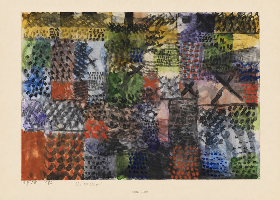 Paul Klee Stickerei No5 - Poszter