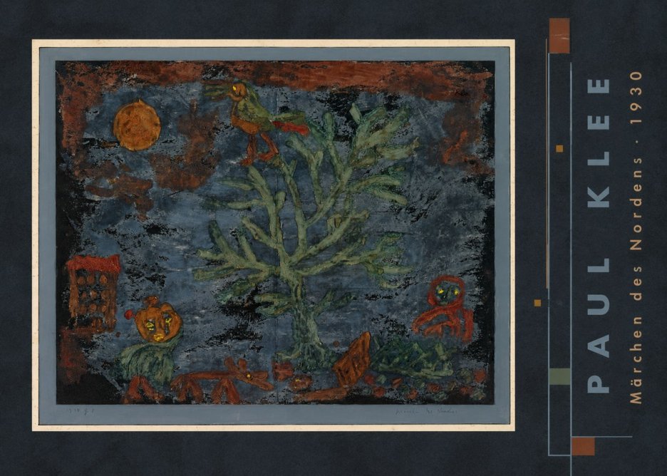 Paul Klee Märchen Des Nordens No3 - Poszter