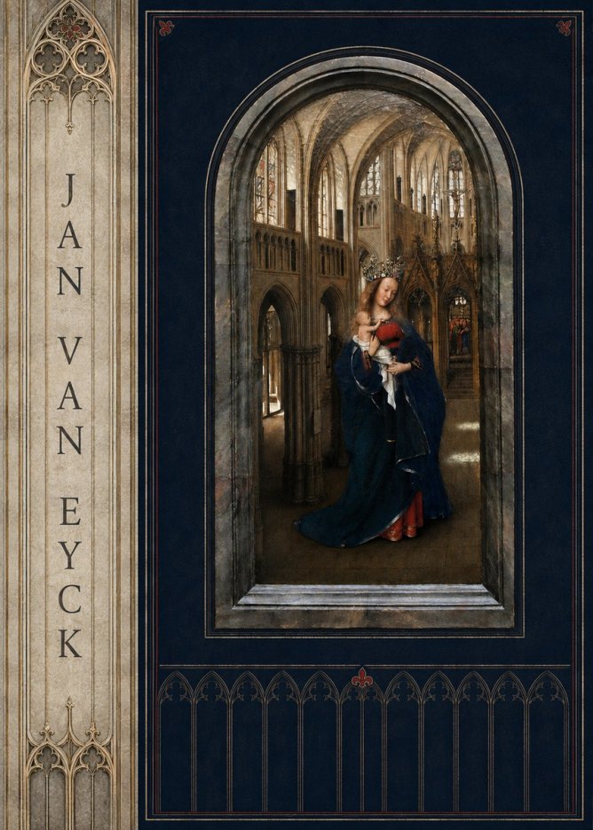 Jan van Eyck Madonna in the Church II No6 - Poszter