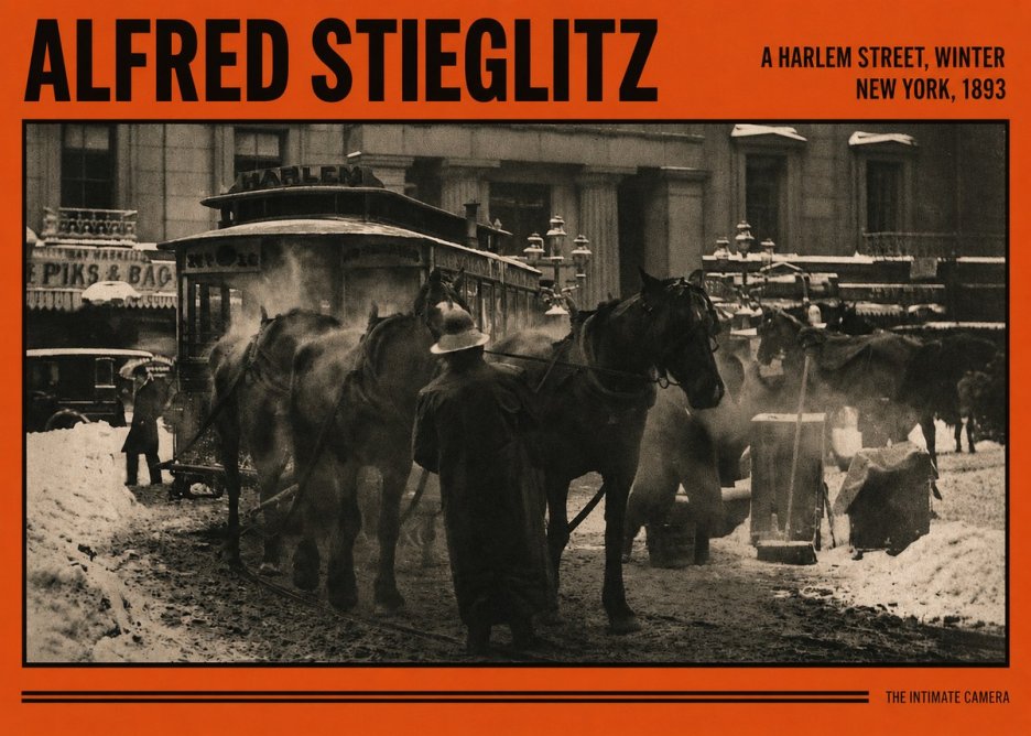Alfred Stieglitz New York - Winter No4 - Poszter