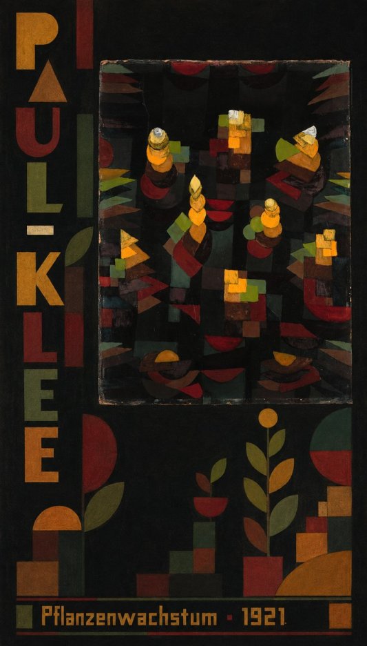 Paul Klee Pflanzenwachstum No5 - Poszter