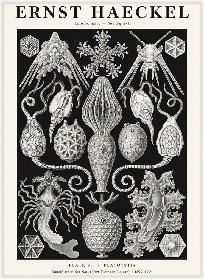 Ernst Haeckel Amphoridea No3 - Poszter