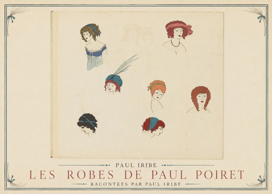 Paul Iribe Les Robes De Paul Poiret No1 - Poszter