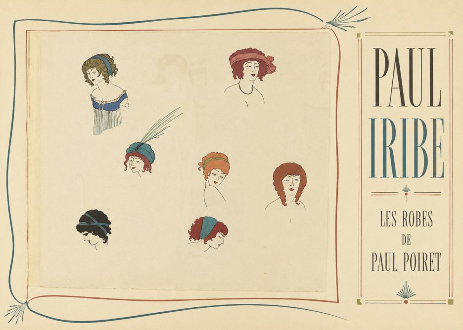 Paul Iribe Les Robes De Paul Poiret No2 - Poszter