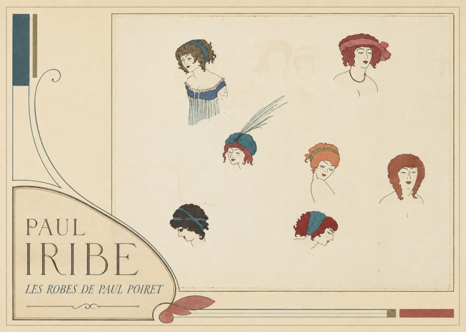 Paul Iribe Les Robes De Paul Poiret No3 - Poszter