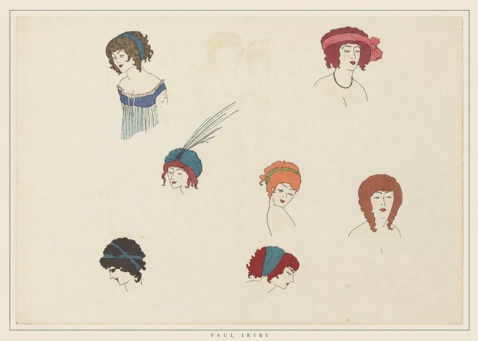 Paul Iribe Les Robes De Paul Poiret No4 - Poszter