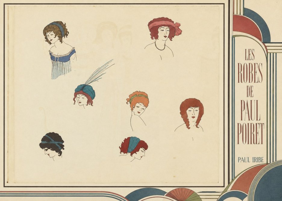 Paul Iribe Les Robes De Paul Poiret No5 - Poszter