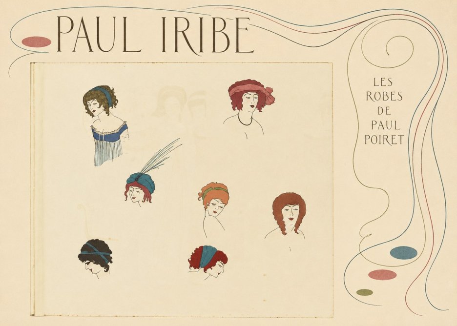 Paul Iribe Les Robes De Paul Poiret No6 - Poszter