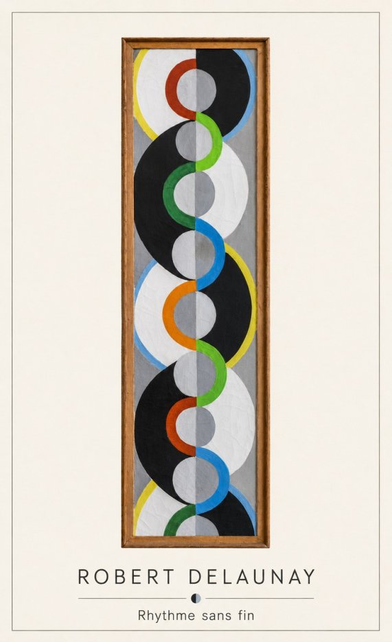 Robert Delaunay Rythme Sans Fin II No4 - Poszter