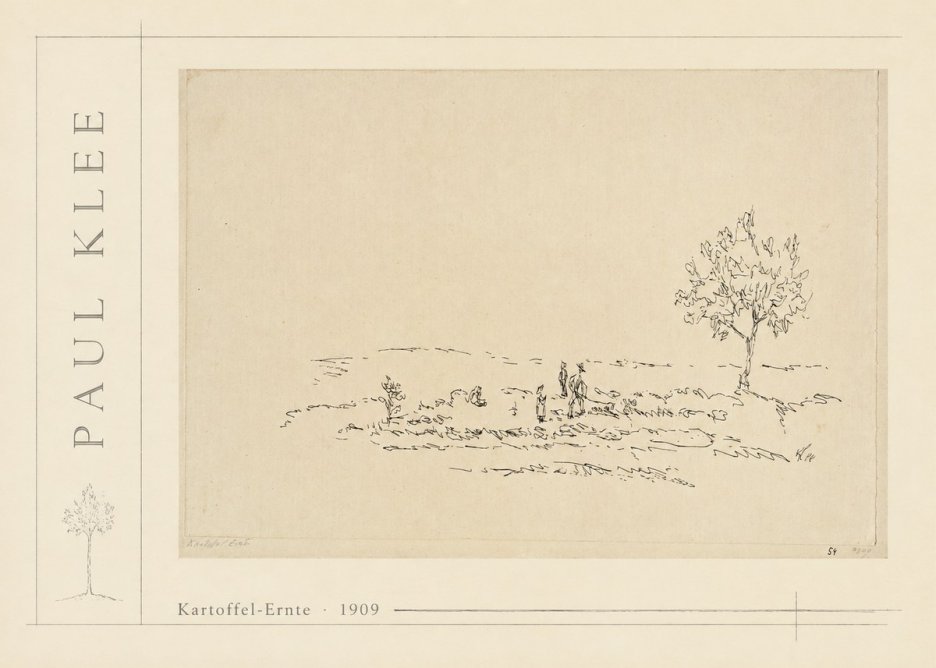Paul Klee Kartoffel-ernte No2 - Poszter