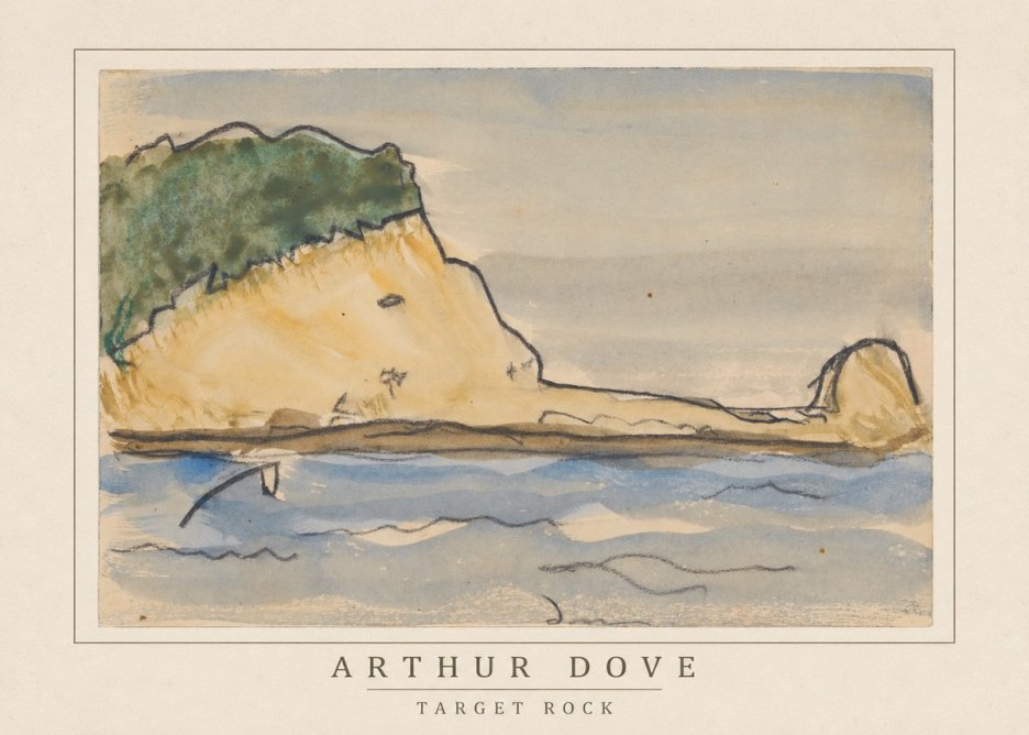 Arthur Dove Target Rock No4 - Poszter