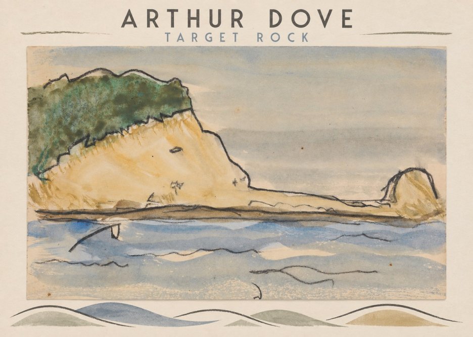 Arthur Dove Target Rock No6 - Poszter