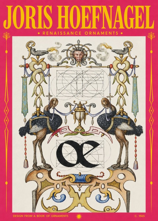 Joris Hoefnagel Ornamental Study I No4 - Poszter