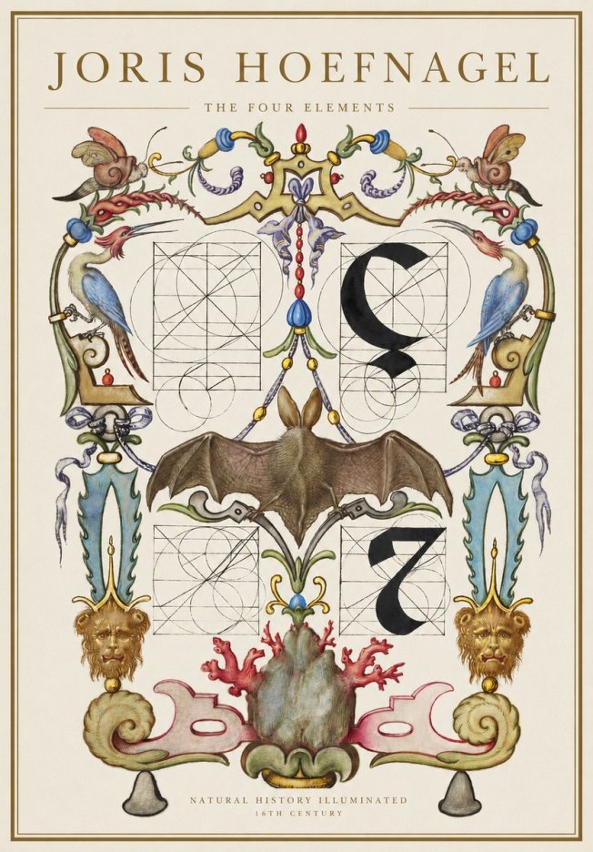 Joris Hoefnagel The Four Elements I No1 - Poszter