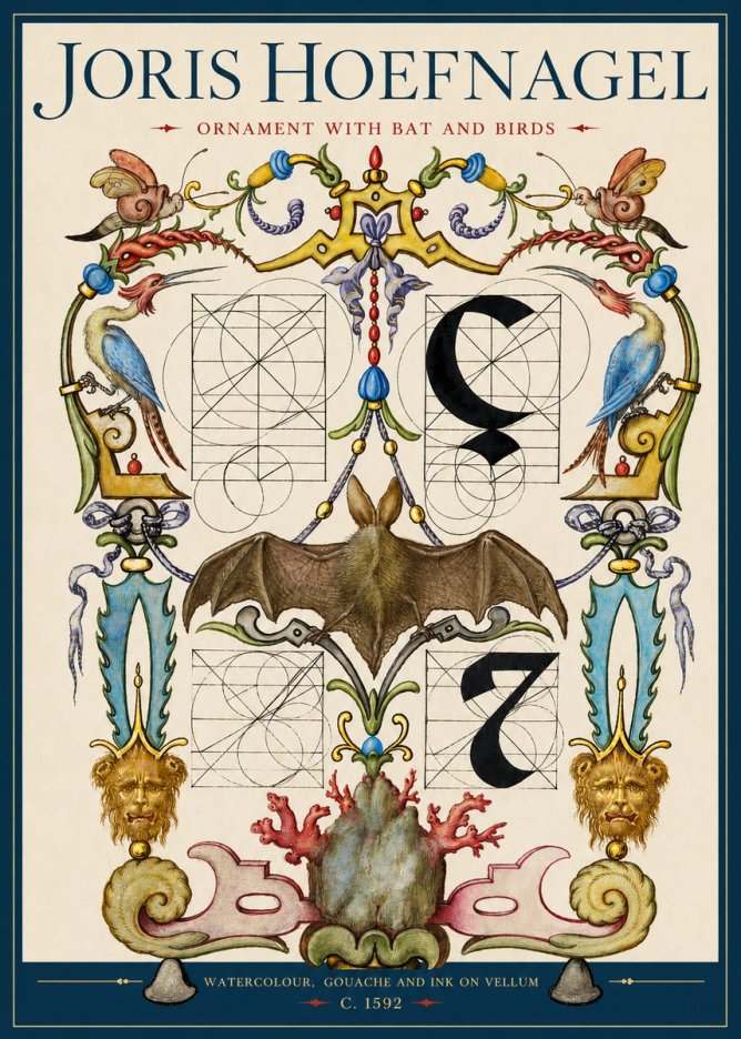 Joris Hoefnagel The Four Elements I No4 - Poszter