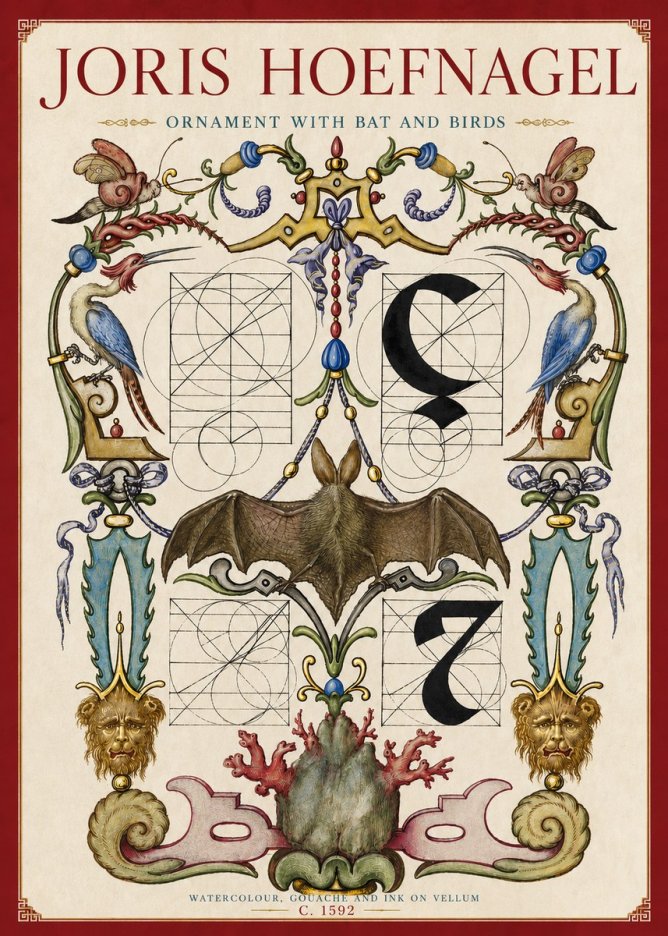 Joris Hoefnagel The Four Elements I No5 - Poszter