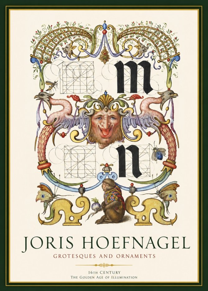 Joris Hoefnagel Grotesques and Ornaments No1 - Poszter