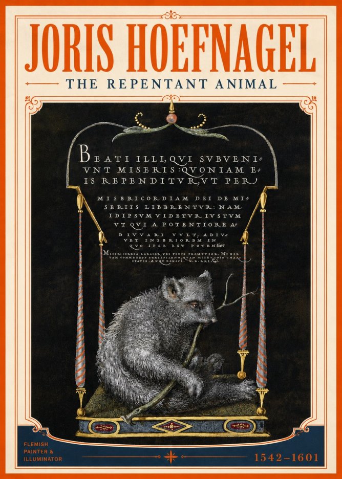 Joris Hoefnagel The Repentant Animal No3 - Poszter
