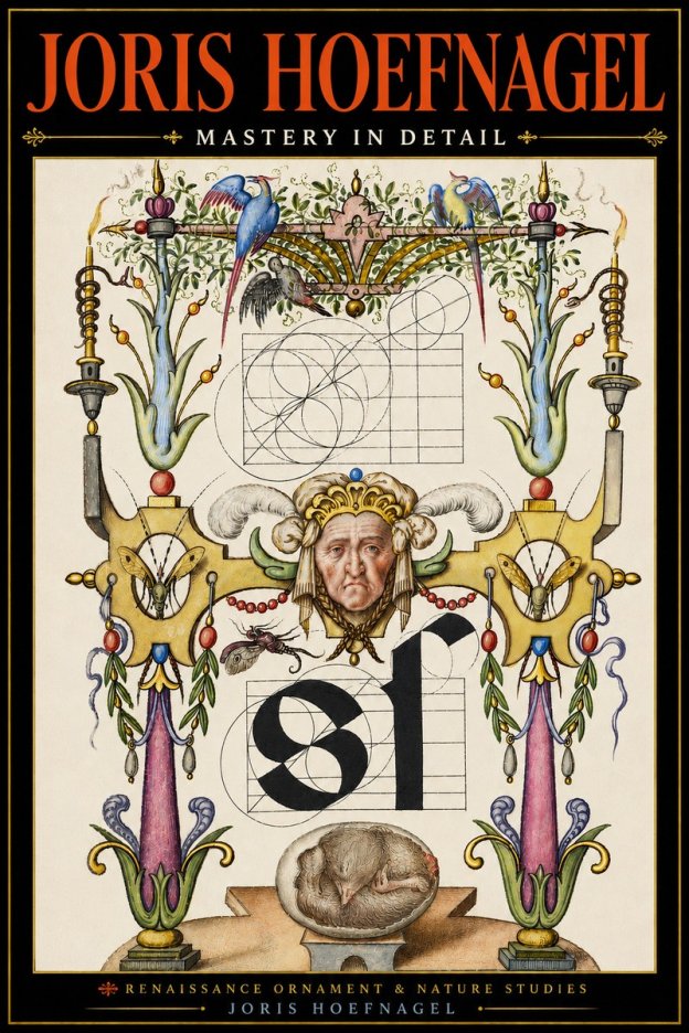 Joris Hoefnagel Mastery in Detail - Renaissance Ornament & Nature Studies No4 - Poszter