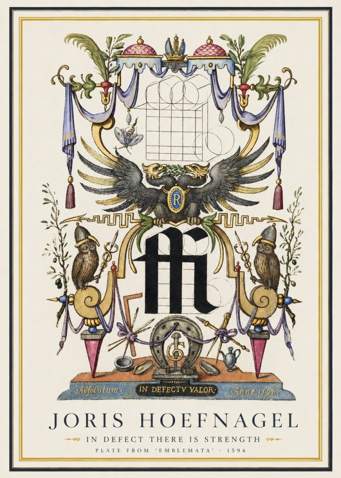 Joris Hoefnagel In Defect There Is Strength No1 - Poszter