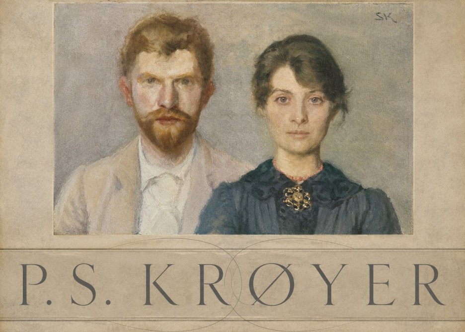 P.S. Krøyer Self-portrait with Marie Krøyer No3 - Poszter