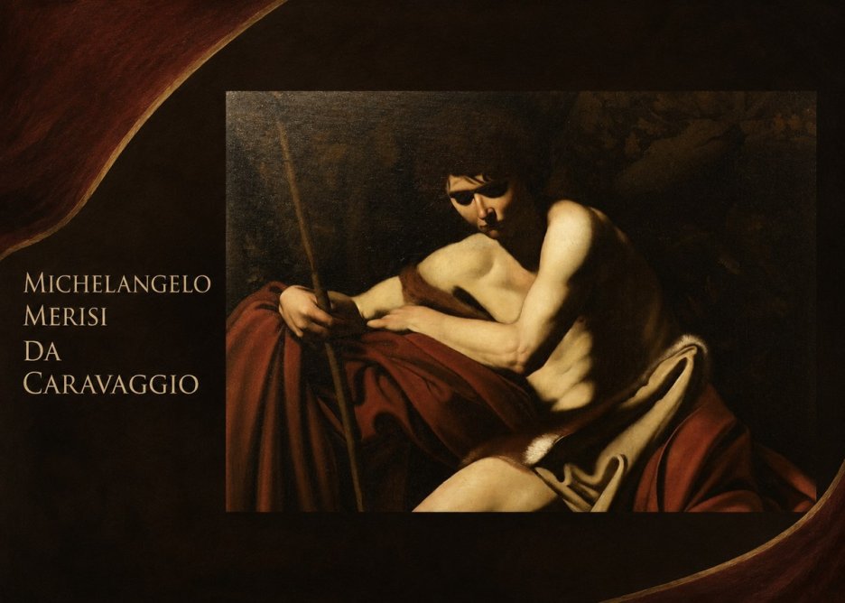 Michelangelo Merisi da Caravaggio Saint John the Baptist I No6 - Poszter