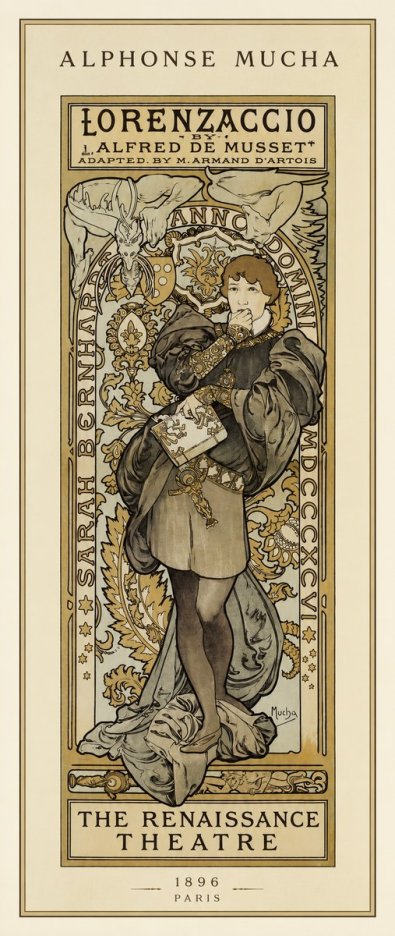 Mucha Lorenzaccio No1 - Poszter