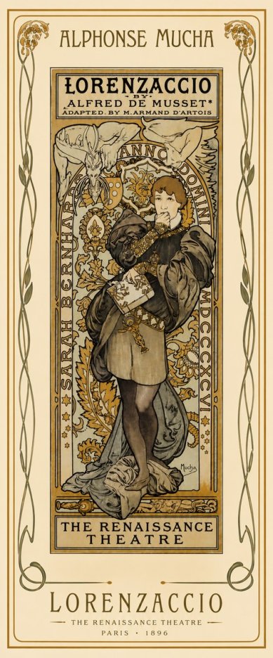 Mucha Lorenzaccio No4 - Poszter