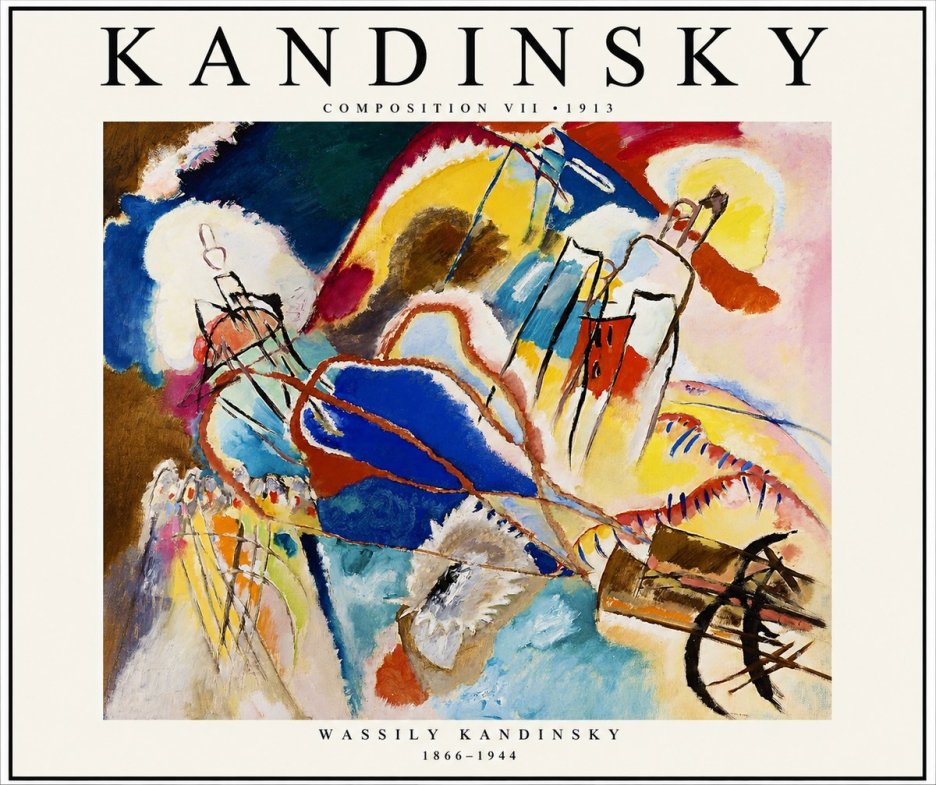 Kandinsky Composition Vii I No1 - Poszter