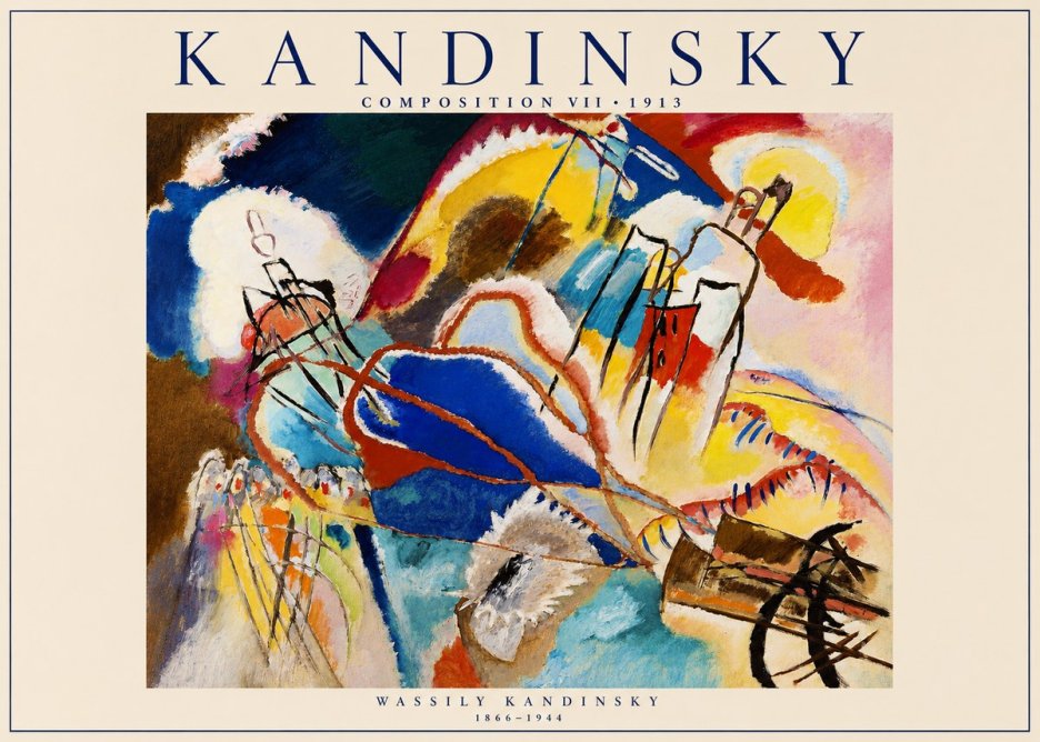 Kandinsky Composition Vii I No2 - Poszter