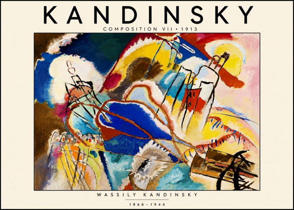 Kandinsky Composition Vii I No4 - Poszter