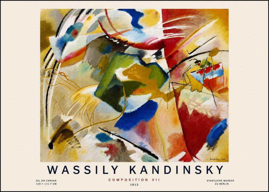 Kandinsky Composition Vii II No3 - Poszter