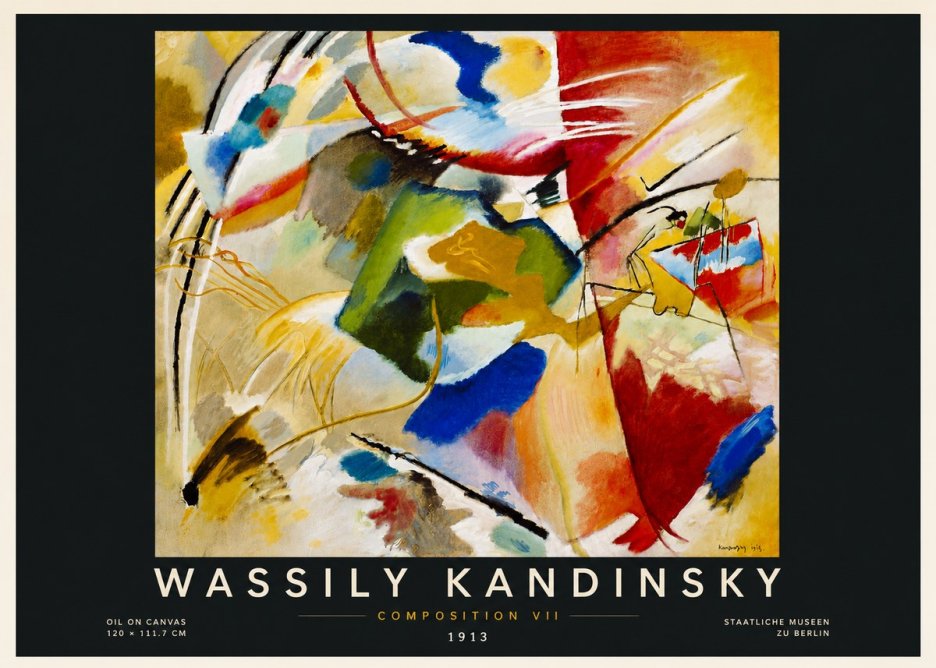 Kandinsky Composition Vii II No6 - Poszter