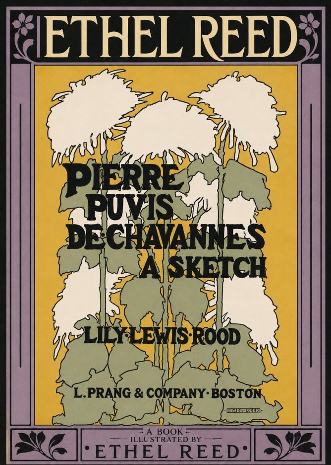 Ethel Reed Pierre Puvis De Chavannes a Sketch No5 - Poszter