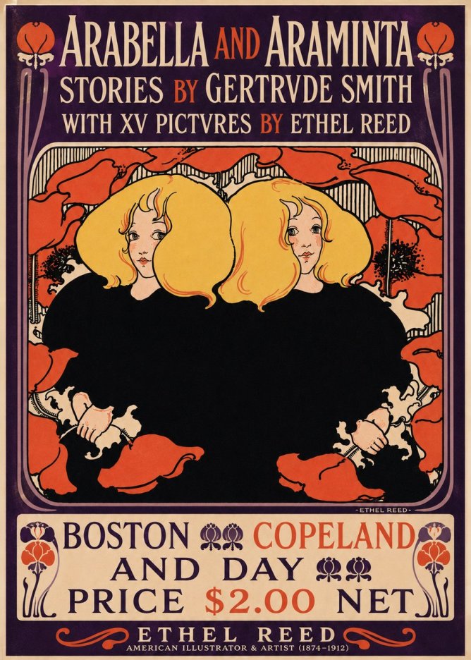 Ethel Reed Arabella and Araminta Stories No4 - Poszter