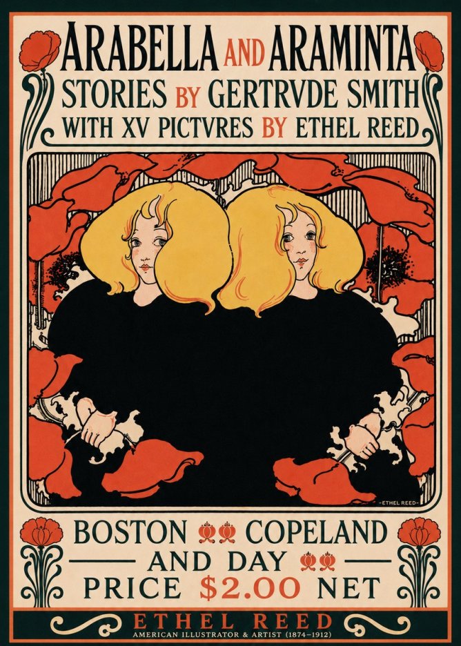 Ethel Reed Arabella and Araminta Stories No6 - Poszter