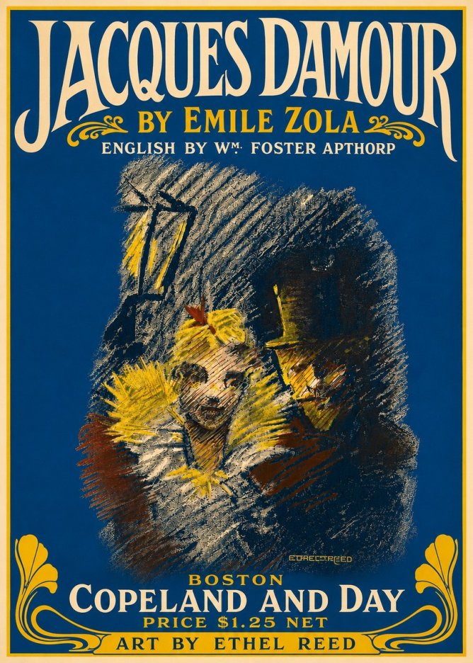 Ethel Reed Jacques Damour No5 - Poszter