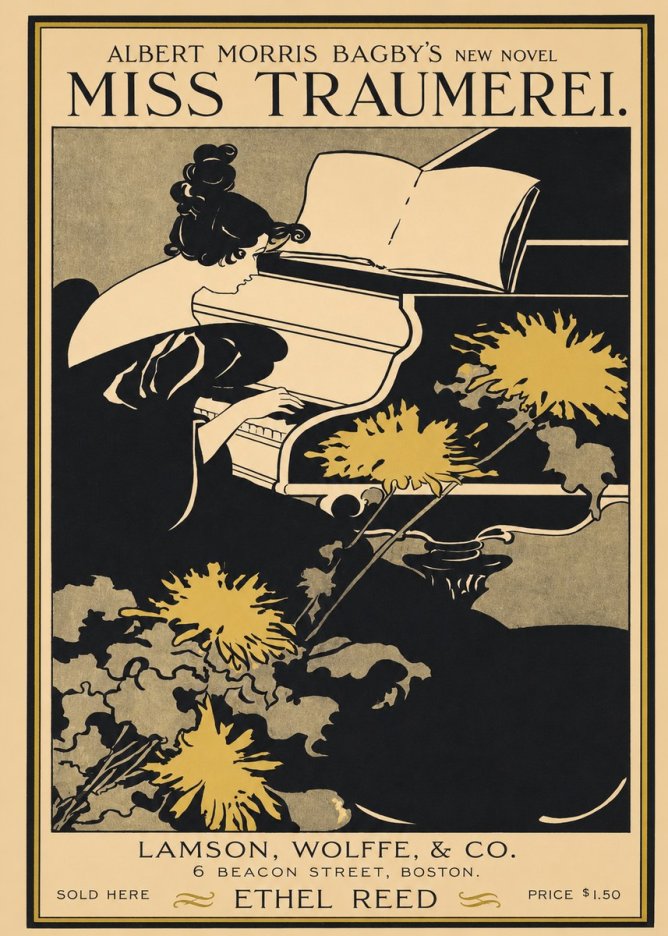 Ethel Reed Miss Traumerei. No1 - Poszter