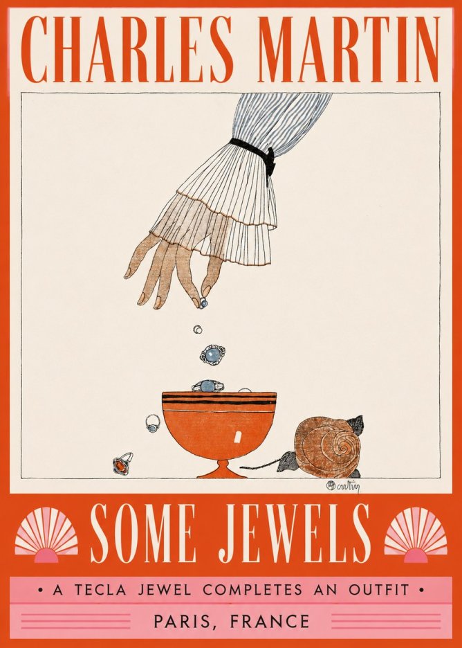 Charles Martin Some Jewels No2 - Poszter