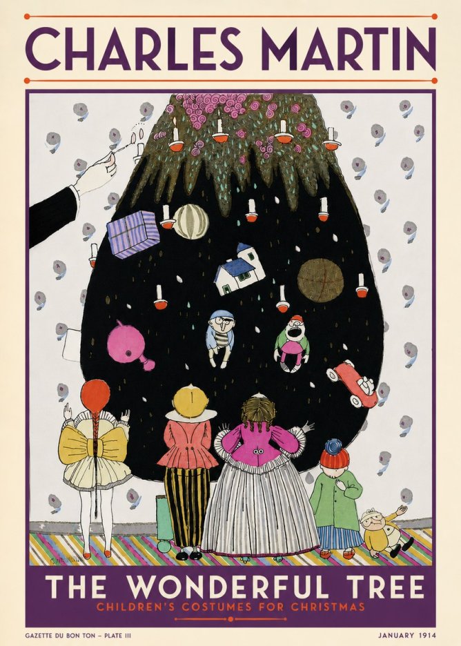 Charles Martin The Wonderful Tree No4 - Poszter