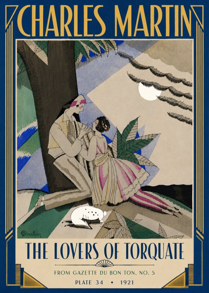 Charles Martin The Lovers of Torquate No4 - Poszter