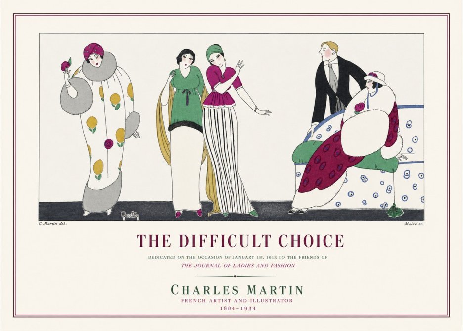 Charles Martin The Difficult Choice No1 - Poszter