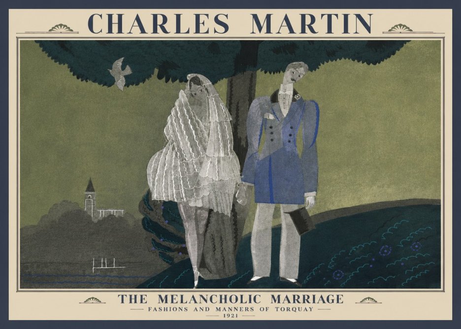 Charles Martin The Melancholic Marriage No1 - Poszter
