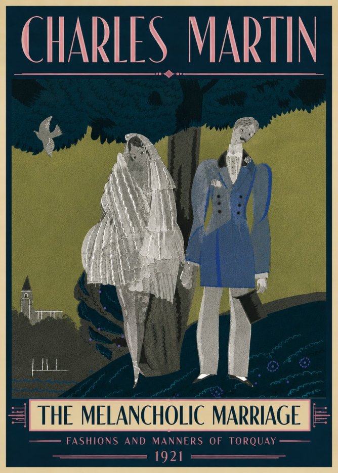 Charles Martin The Melancholic Marriage No6 - Poszter
