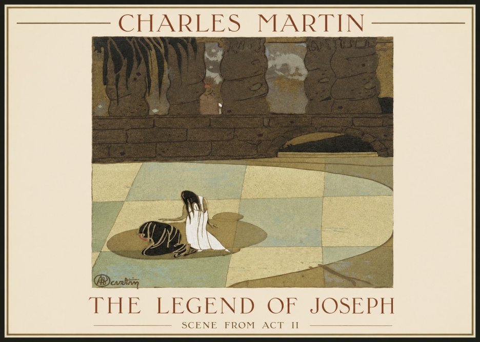 Charles Martin The Legend of Joseph - Scene from Act Ii No1 - Poszter