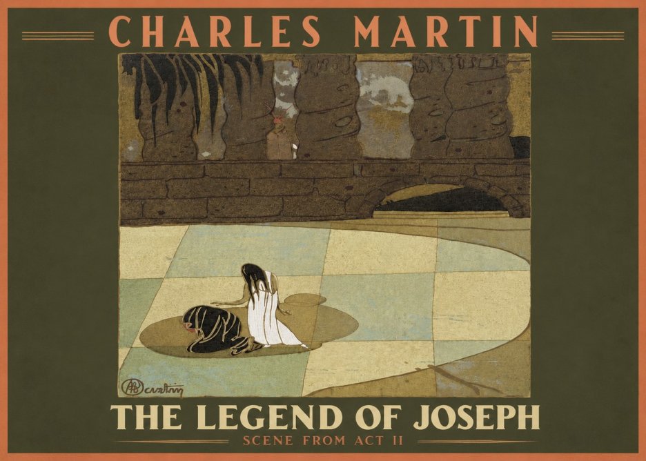 Charles Martin The Legend of Joseph - Scene from Act Ii No2 - Poszter