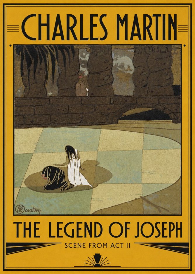 Charles Martin The Legend of Joseph - Scene from Act Ii No4 - Poszter