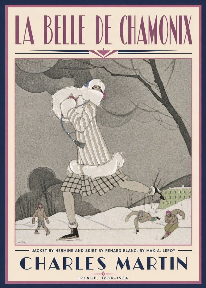 Charles Martin La Belle De Chamonix No5 - Poszter