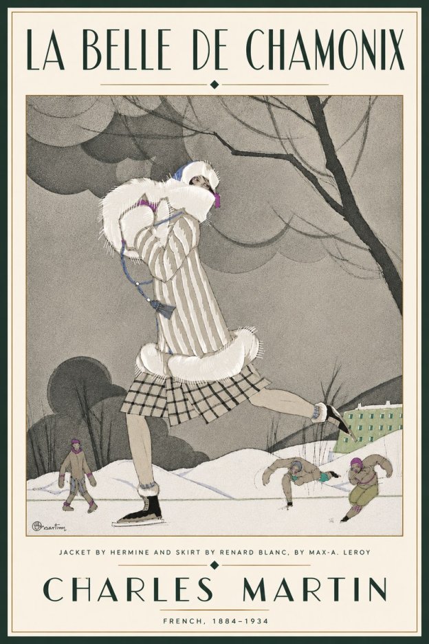 Charles Martin La Belle De Chamonix No6 - Poszter